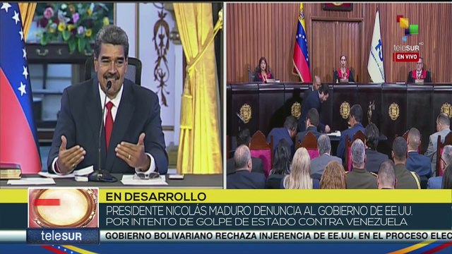 Presidente Nicolás Maduro condena inasistencia del excandidato extremista ante el TSJ