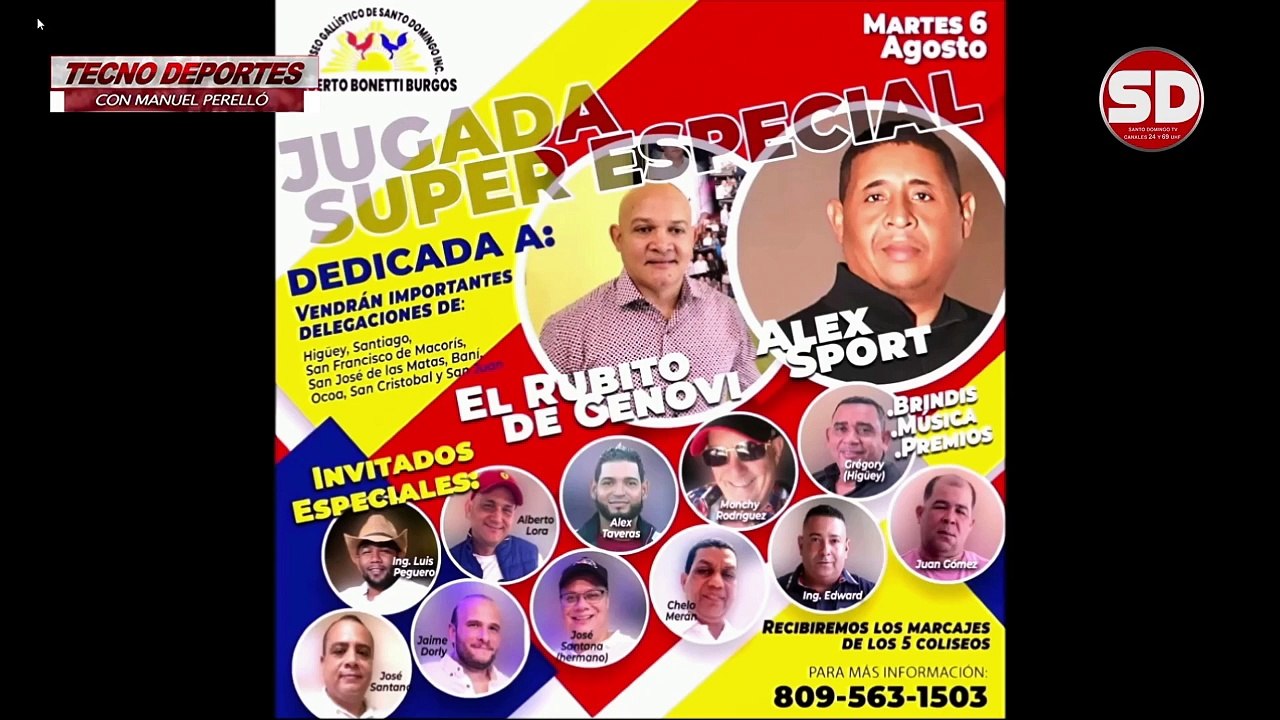 Tecno Deportes 02 de Agosto