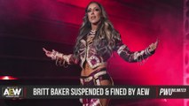 REPORT: Britt Baker Suspended & Fined By AEW