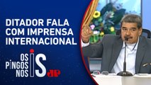 Nicolás Maduro para jornalistas: “Evitamos um banho de sangue”