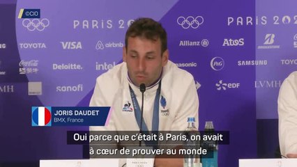 Paris 2024 - Daudet revanchard : “On a montré qu’on était les meilleurs”