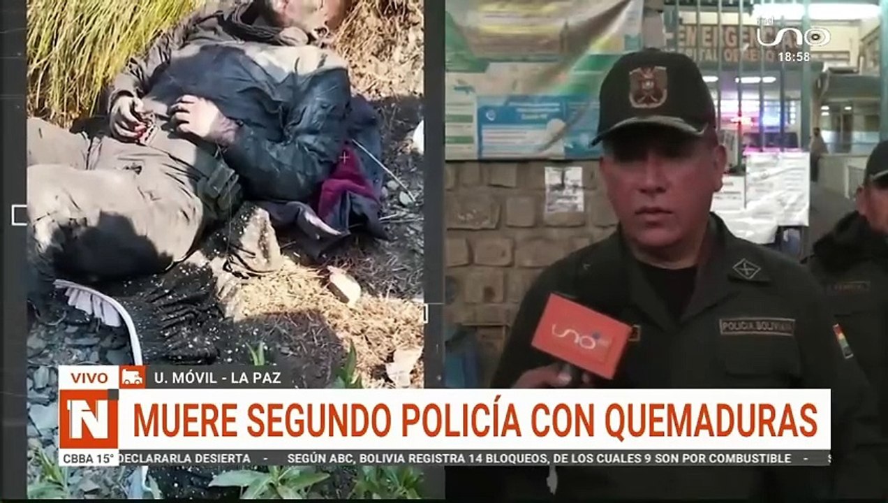 Muere 2do policía