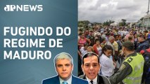 Centenas de venezuelanos entram no Brasil após resultado das eleições no país vizinho