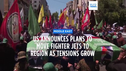 US announces plans to move fighter jet squadron to Middle East as tensions grow