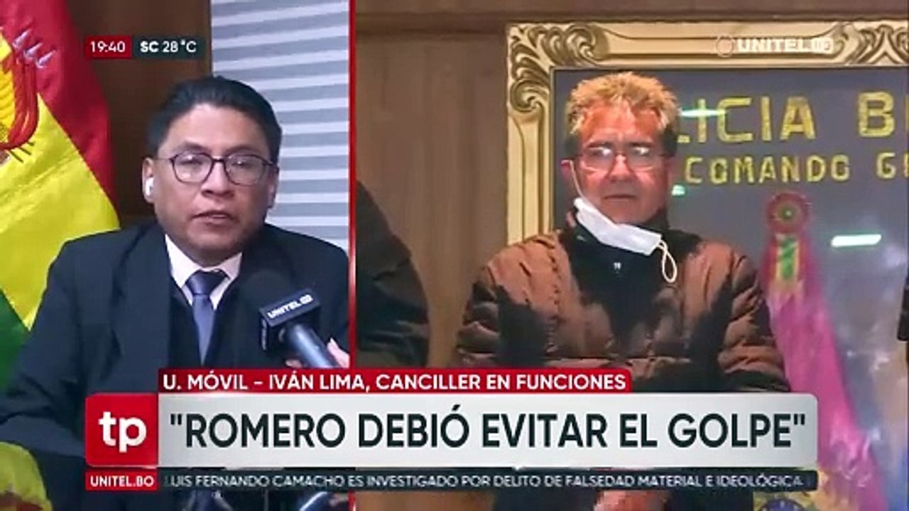 Pedido de extradición: Lima señala que EEUU tiene la información sobre la denuncia contra el exjefe antidrogas de Evo