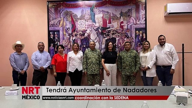 Tendrá Ayuntamiento de Nadadores coordinación con la SEDENA _ NRT noticias
