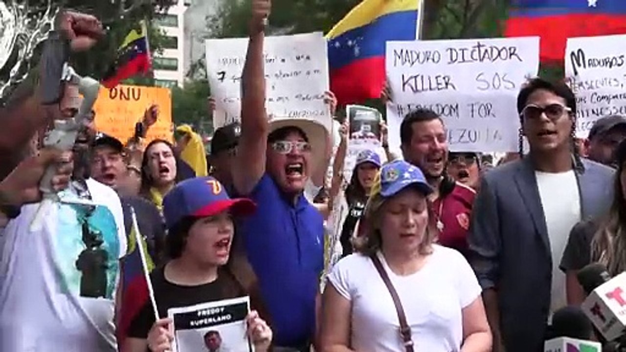 Venezolanos piden ante la ONU que haga "respetar voluntad del pueblo"