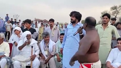 نزرے ماچھی اور شیش ناگ کا چمڑا پٹ کبڈی مقابلہ بمقام باسی کلاں تحصیل پھالیہ