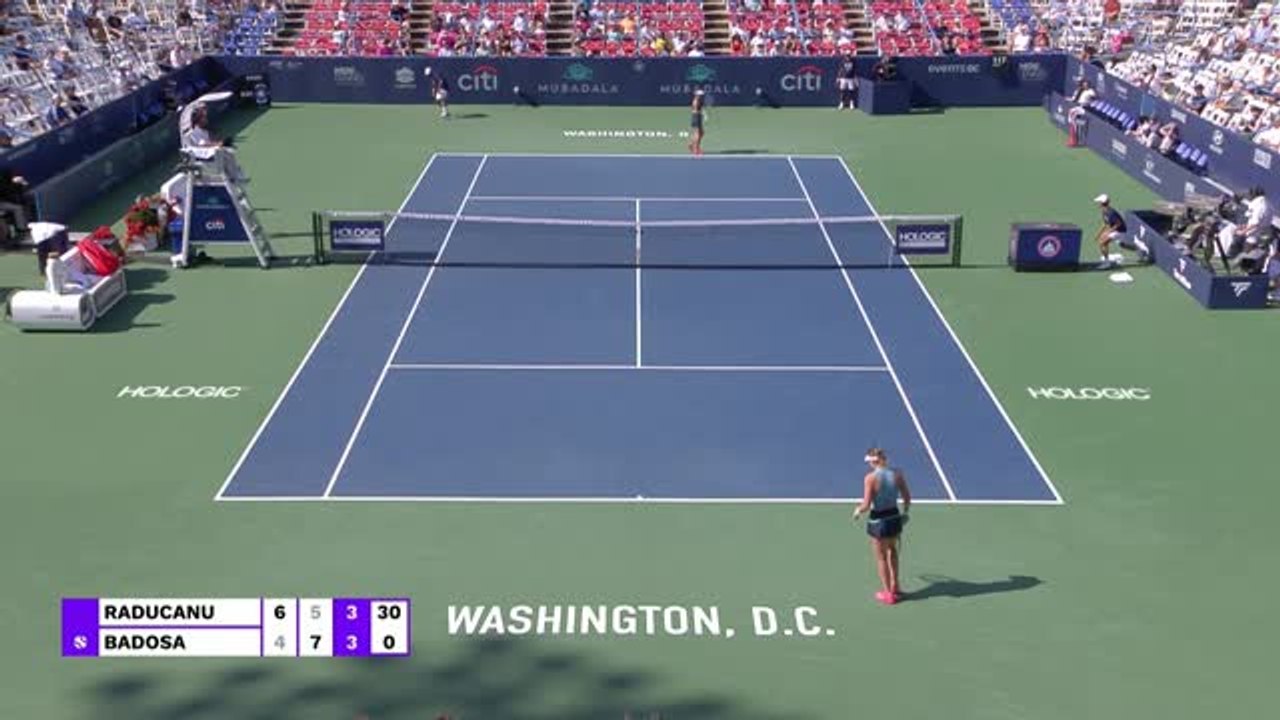 Badosa betters Raducanu to make Washington semi-finals