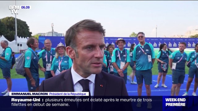 Je suis scandalisé : Emmanuel Macron réagit au cyberharcèlement dont est victime Thomas Jolly, le directeur artistique de la cérémonie des JO