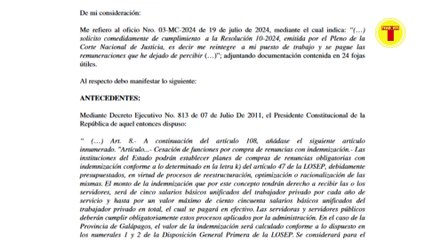 A EL GOBIERNO DE RAFAEL CORREA FRAGUÓ UN PLAN PARA EXPULSAR DE FORMA ILEGAL A VARIOS FUNCIONARIOS