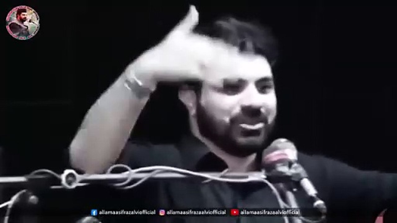 Imam Jafar Sadiq as [ Allama Asif Raza Alvi ]19th Muharram Dokhuha _ 2024