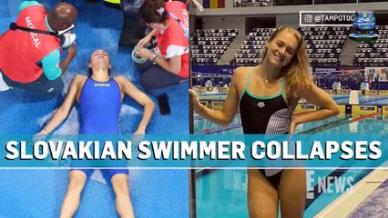 Swimmer Tamara Potocka COLLAPSES After 200-Meter Individual Medley Race in 2024 Olympics