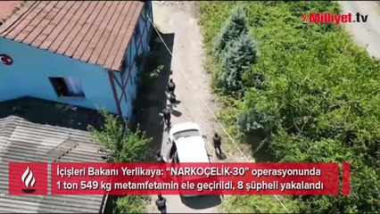 İstanbul ve Yalova'da dev operasyon: 1 ton 549 kg uyuşturucu ele geçirildi