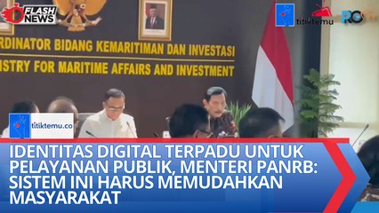 Identitas Digital Terpadu untuk Pelayanan Publik, Menteri PANRB: Sistem ini Harus Memudahkan Masyarakat