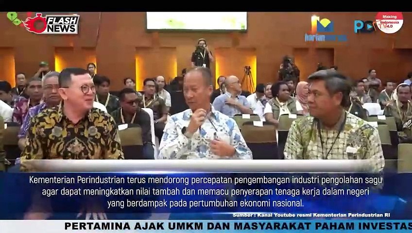 Pacu Ekonomi Rakyat, Indonesia Berpotensi Tumbuhkan Industri Olahan Sagu