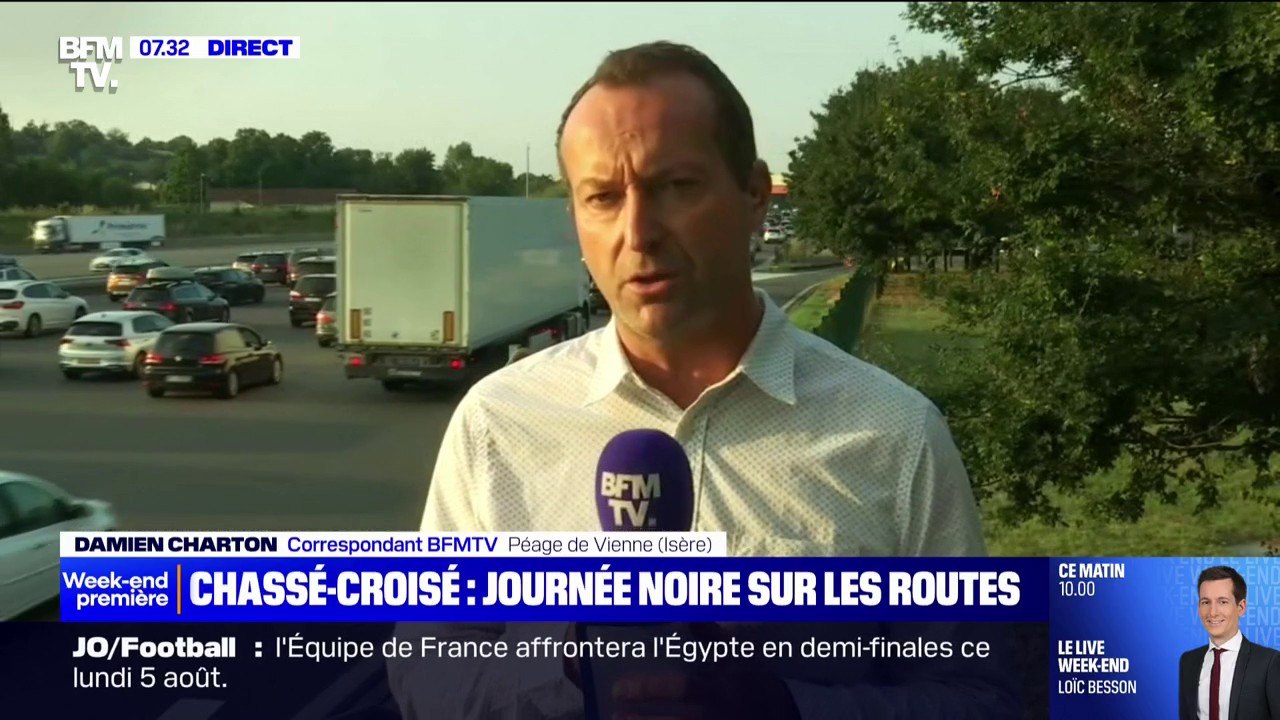 Une journée classée noire par Bison Futé pour ce chassé-croisé des vacances