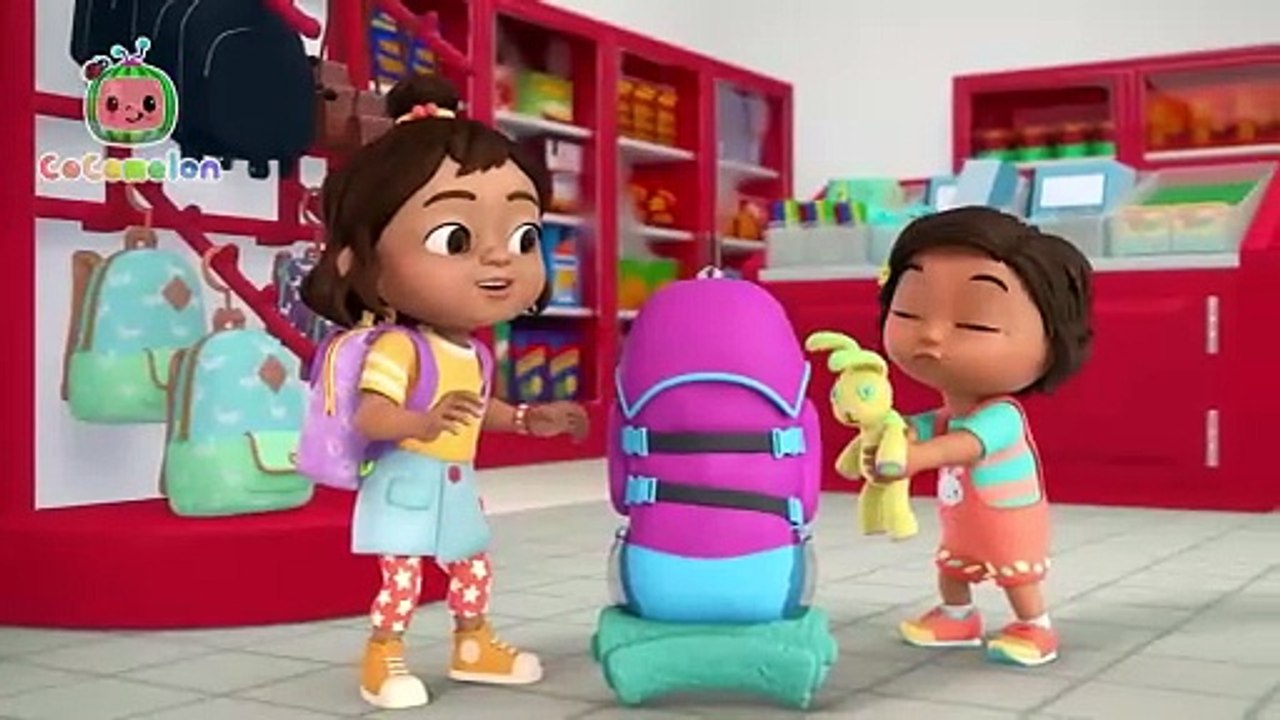 Nina’s First Day of School _ CoComelon Nursery Rhymes & Kids Songs