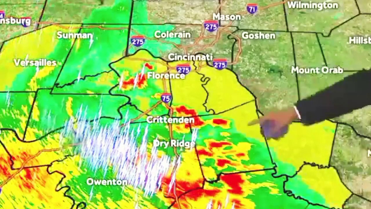 Severe thunderstorm watch issued for portion of the region