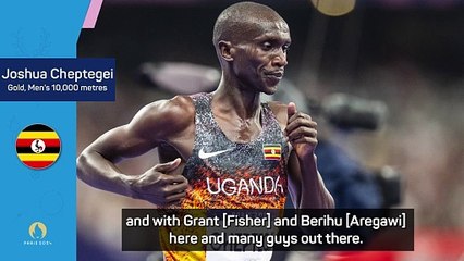 Cheptegei says he'll bow out from track racing after 10k gold