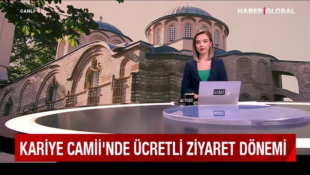79 yıl sonra açılan Kariye Camii'nde ücretli ziyaretçi dönemi