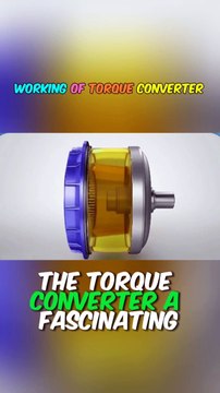 How Torque Converter Works? Working of Torque Converter Explained with 3D Animation