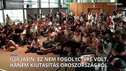 Ilja Jasin: "ez nem fogolycsere volt, hanem kiutasítás Oroszországból"