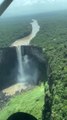 Kaieteur Falls in Guyana is a majestic natural phenomenon located in South America.