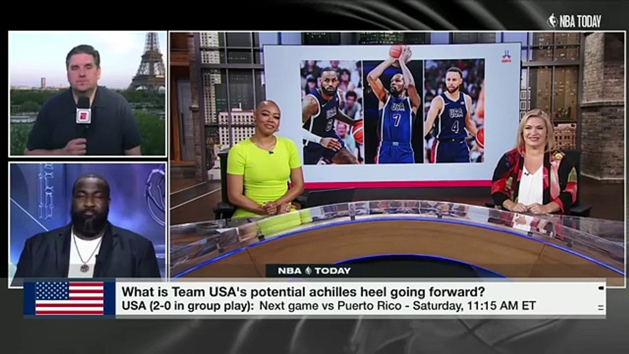 Perk has no concerns about Team USA Theyre like Beyonce FLAWLESS  NBA Today_360p