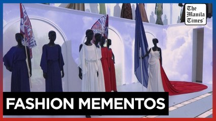 Gaga, Dion's Olympic ceremony dresses among Dior display in Paris