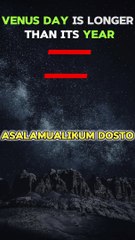 Venus Day is Longer than its Year