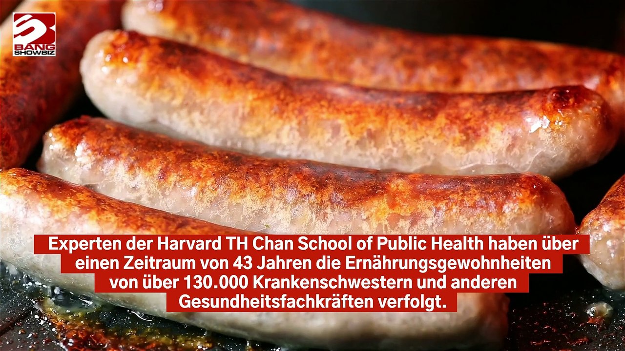 Weniger Bacon und Wurst zu essen senkt das Demenzrisiko