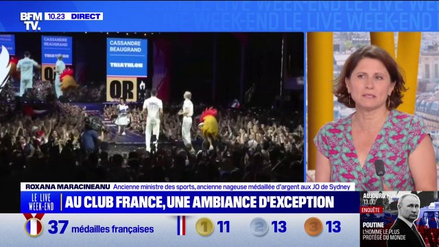 Roxana Maracineanu, ancienne ministre des Sports: Je trouve que c'est des Jeux d'une générosité extraordinaire