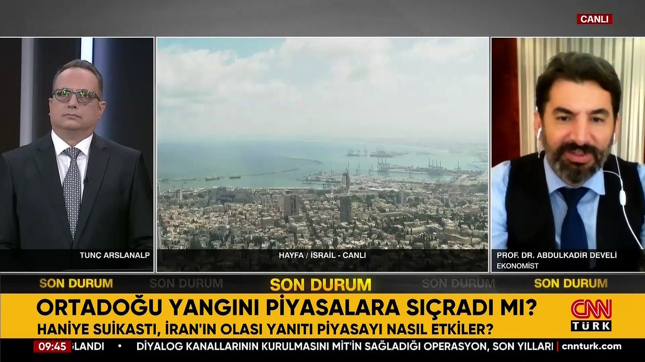 Haniye suikastı, İran'ın olası yanıtı piyasayı nasıl etkiler? Uzman isim CNN TÜRK'te yorumladı