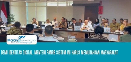 Demi Identitas Digital, Menteri PANRB Sistem ini Harus Memudahkan Masyarakat