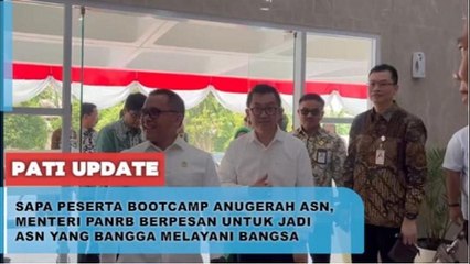Pesan Menteri PANRB untuk Peserta Bootcamp saat Hadir di Ajang Anugerah ASN