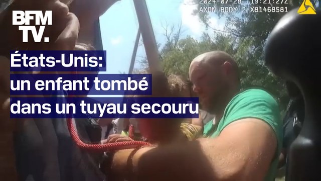 États-Unis: un enfant de 14 mois secouru après être tombé dans un tuyau dans son jardin
