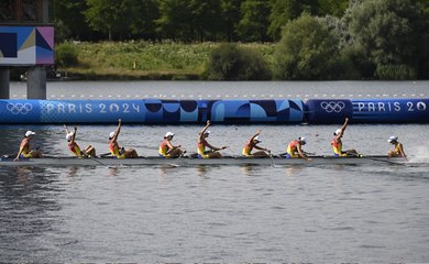 رومانيا تتوّج بذهبية التجذيف الثماني للسيدات