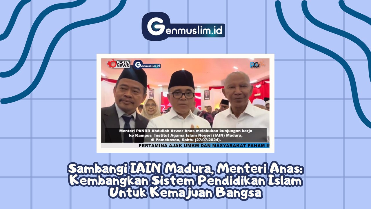 Sambangi IAIN Madura, Menteri Anas: Kembangkan Sistem Pendidikan Islam untuk Kemajuan Bangsa