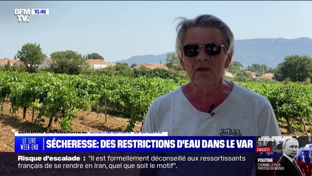 Face à la sécheresse, des restrictions d'eau sont en vigueur dans le Var