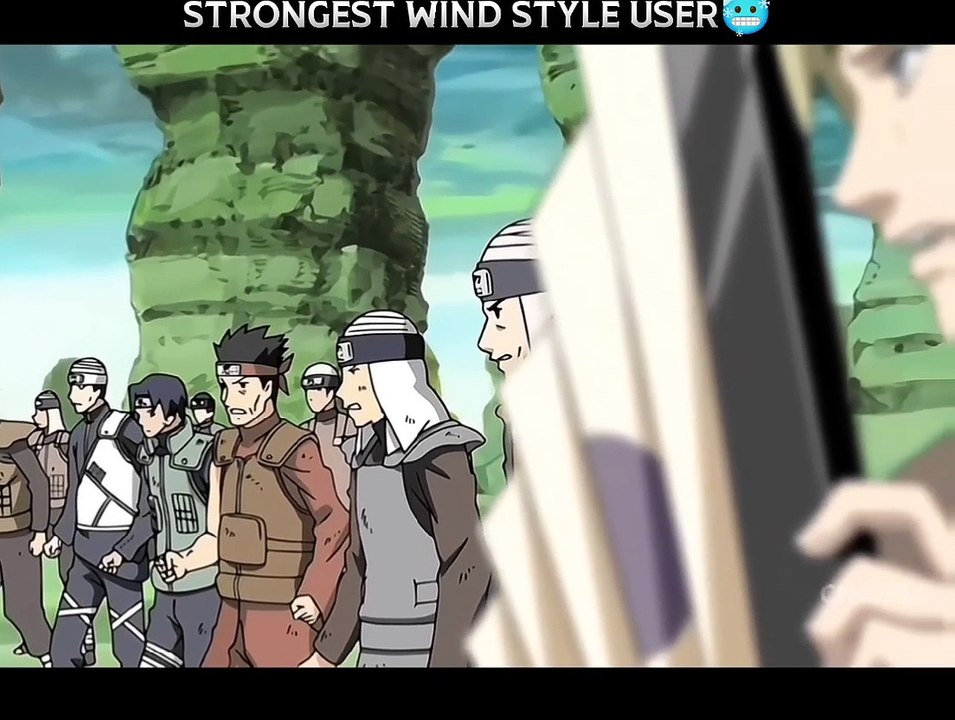Strongest Wind Style User #naruto #daily motion #anime