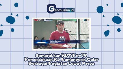 Semarakkan HUT RI ke-79, Kemenperin Gelar Berbagai Kegiatan Lewat PORYA