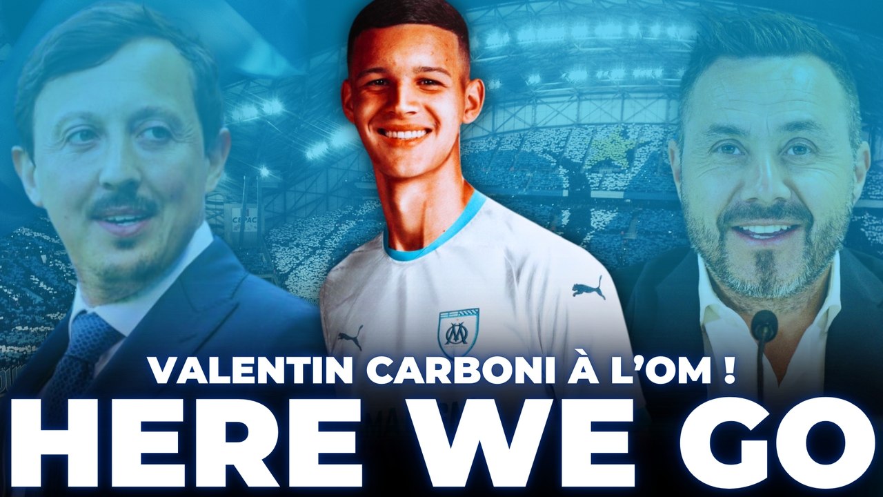  CARBONI À L’OM HERE WE GO !!! 