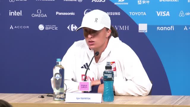 Paris 2024 - Swiatek après sa médaille de bronze : C'était assez confus dans ma tête