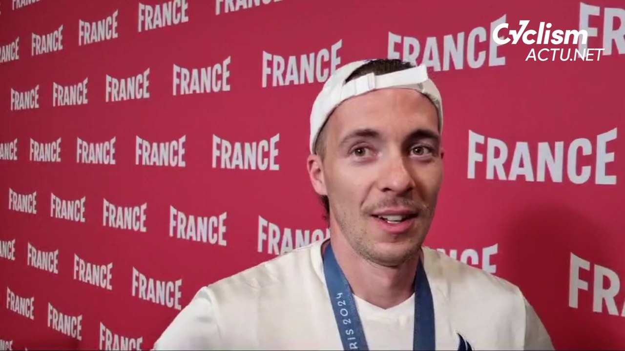 Cyclisme - Paris 2024 - Romain Mahieu, en Bronze au BMX Racing : "C'est fou le nombre de messages qu'on reçoit"