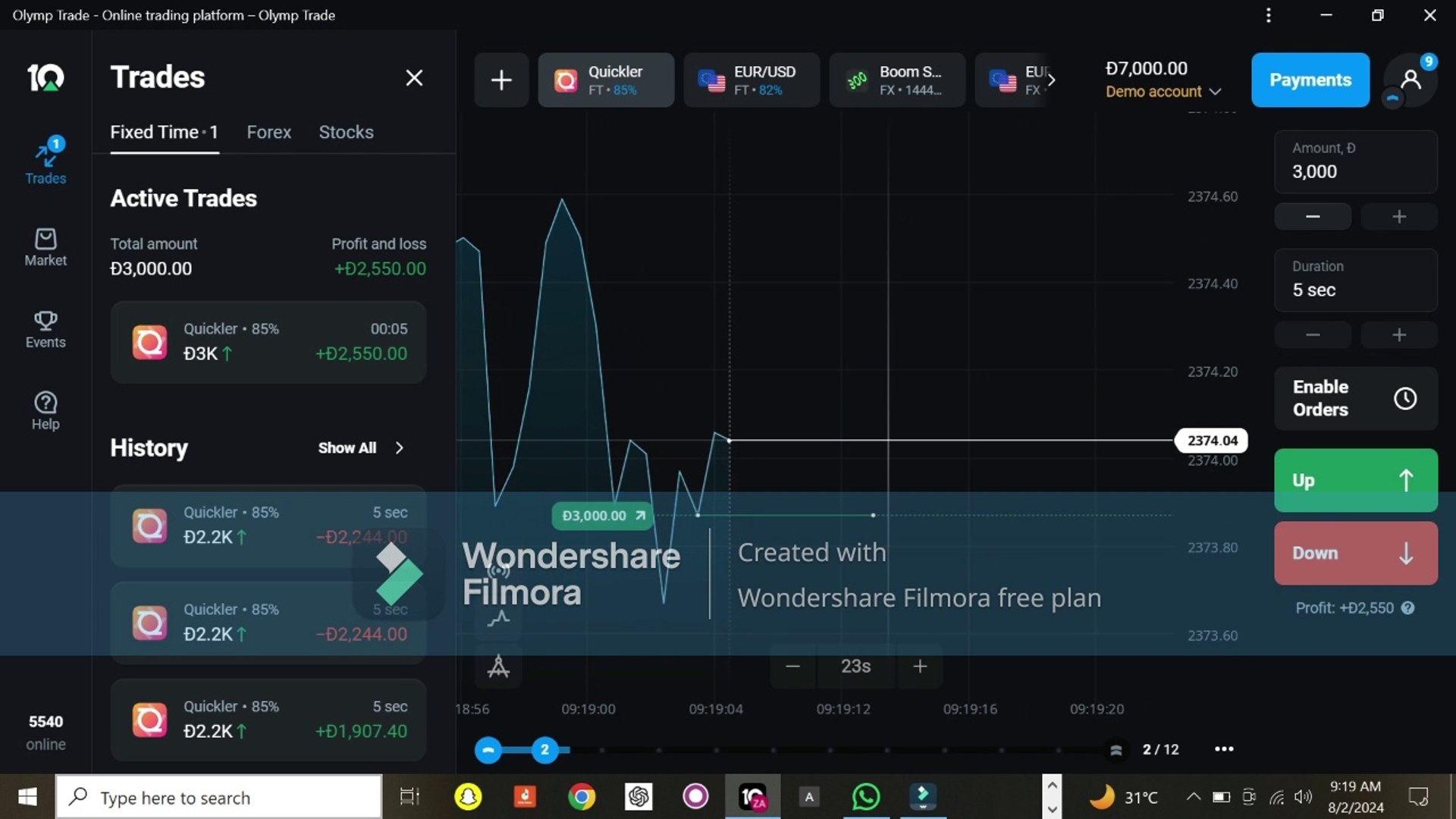 ⁣TRADING EARN MONEY ONLINE