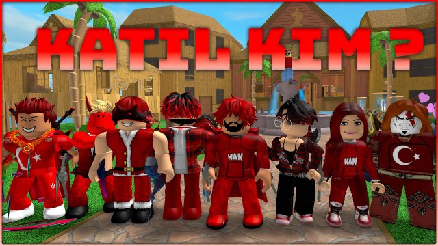 ❤️ TEK RENK KATİL KİM KIRMIZI ❤️| ROBLOX MURDER MYSTERY 2 ONE COLOR CHALLENGE | HAN KANAL EKİP