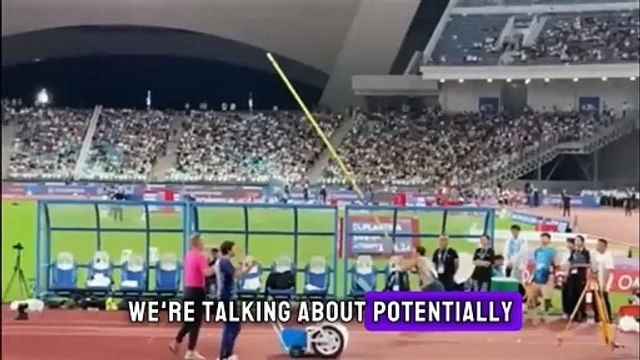 NewWorld Record !! Armand duplantis DESTROYS World record height in Paris Olympic final.