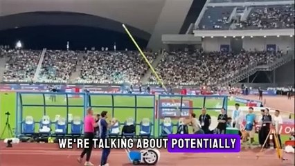 NewWorld Record !! Armand duplantis DESTROYS World record height in Paris Olympic final.