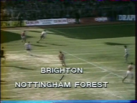 BRIGHTON - NOTTINGHAM.FOREST - 1980 - SAISON 1979/1980 -